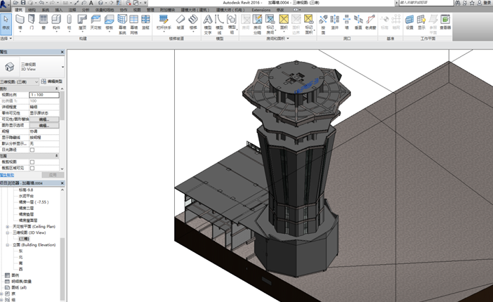 建筑外立面造型施工工法资料下载-花形空间体幕墙BIM技术辅助施工工法