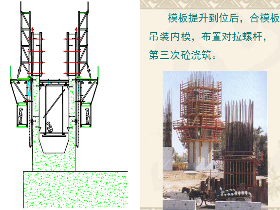 《桥梁工程及桥梁施工技术》培训讲义302页PPT-液压爬升工艺