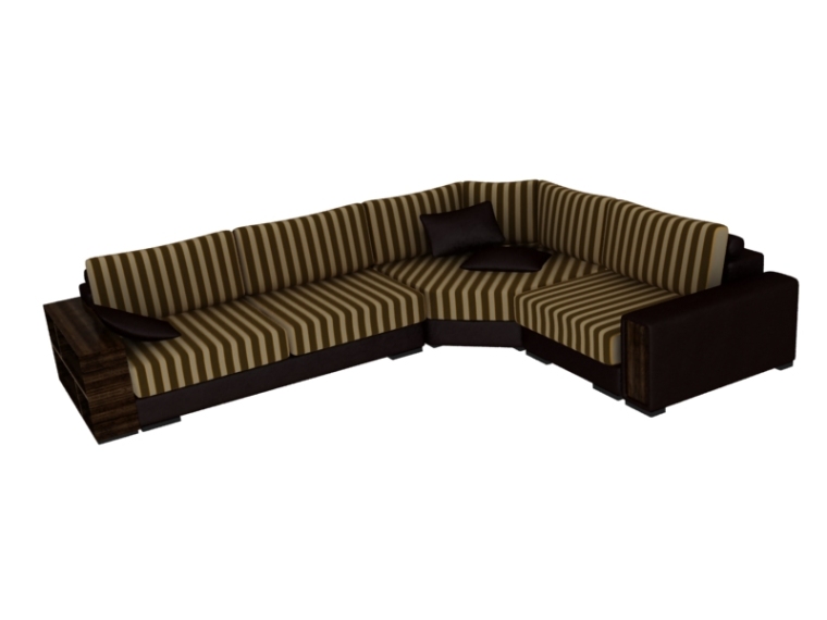 家庭佛堂3d模型资料下载-家庭组合沙发3D模型下载