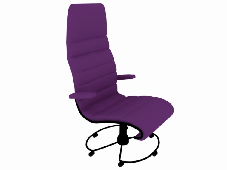 办公椅办公椅资料下载-休闲办公椅3D模型下载