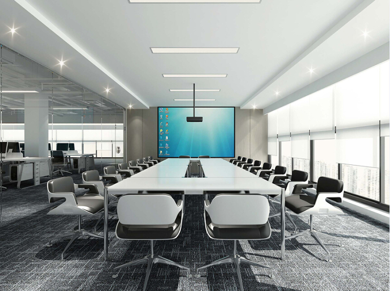 室内设计实景图3d模型资料下载-某科技公司办公空间室内设计效果图（含3D模型，材质，光域网）