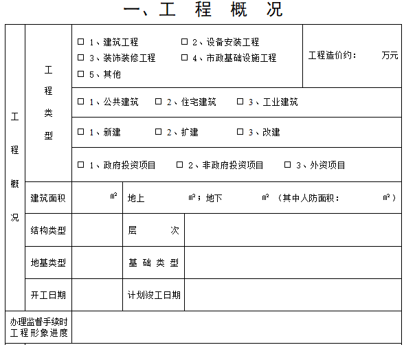 市政表格南通质量监督资料下载-[四川]建设工程质量安全监督手册(全套)