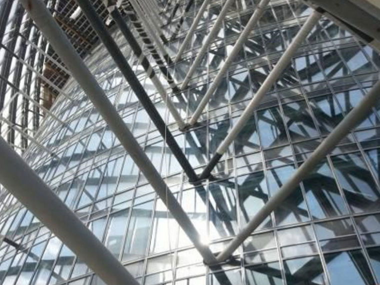 上海中心钢结构工程资料下载-上海中心大厦内幕墙设计报告