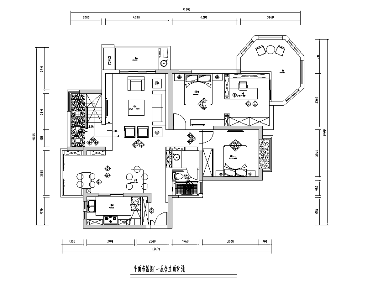 别墅结构施工图带效果图资料下载-[上海]新中式风250平米复式带阁楼别墅设计施工图（附效果图）