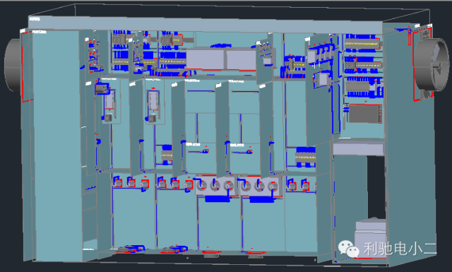 高低压配电柜三维透视图，你一定没见过！_10
