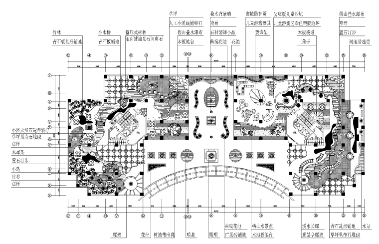36套屋顶花园景观CAD平面图（各类型的屋顶花园）1-10-5_看图王