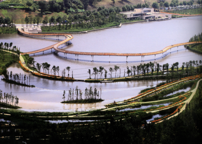 ”雨水公园“雨水管理在景观设计中的应用-六盘水明湖公园