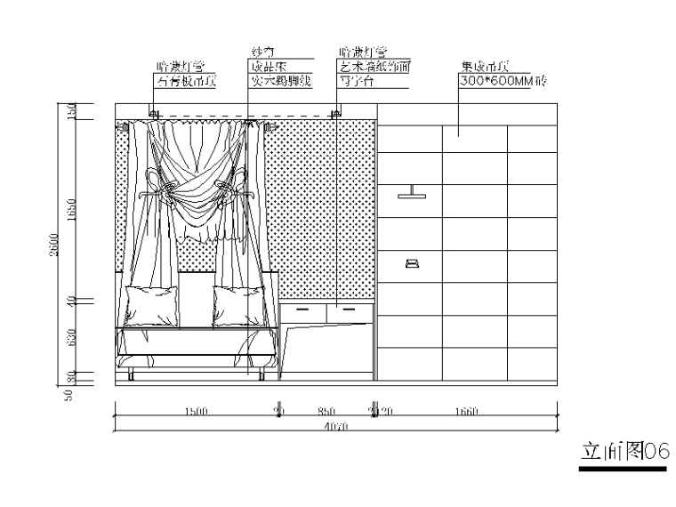 [浙江]小宾馆设计CAD施工图-【浙江】小宾馆设计CAD施工图立面图