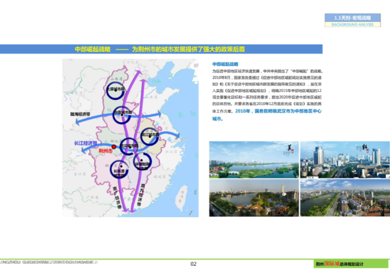 大学城总体规划CAD资料下载-[湖北]荆州国际商业城总体规划（CAD+文本）