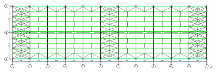 钢架结构载荷分析软件资料下载-轻型门式钢架结构课程设计