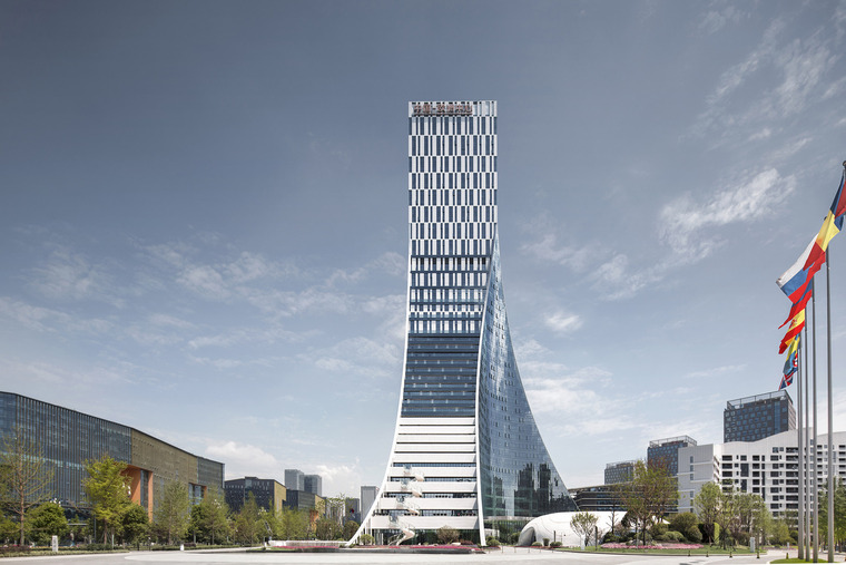 甲方建筑设计进度表资料下载-成都ICON云端建筑
