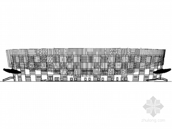 青少年建筑资料下载-[江西]4层现代风格青少年活动中心建筑施工图（2014年图纸）