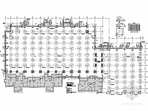 地下车库入口做法大样资料下载-434个车位地下车库建筑结构施工图