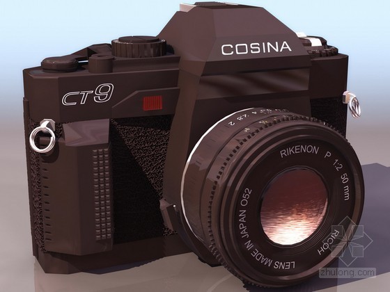 三角架照相机3d模型资料下载-COSINA相机