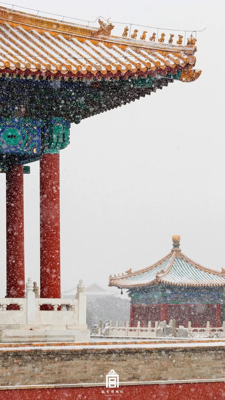 室内雪场资料下载-一场春雪：惊艳了整座紫禁城