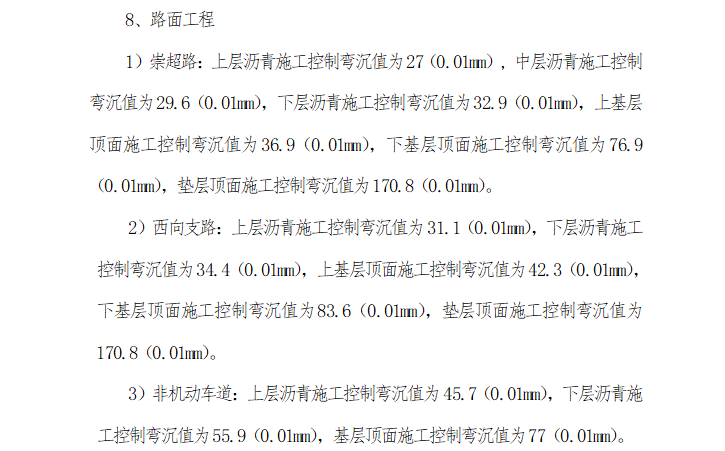 【道路】崇超路监理投资控制细则（共12页）-路面工程1