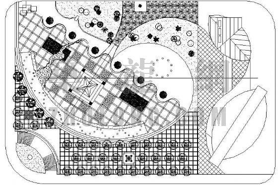 小型广场规划设计资料下载-重庆某艺术广场规划设计图