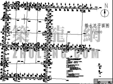道路结构层设计图资料下载-道路排水设计图