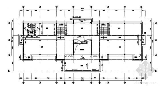 某三层欧式办公楼建筑方案图-3