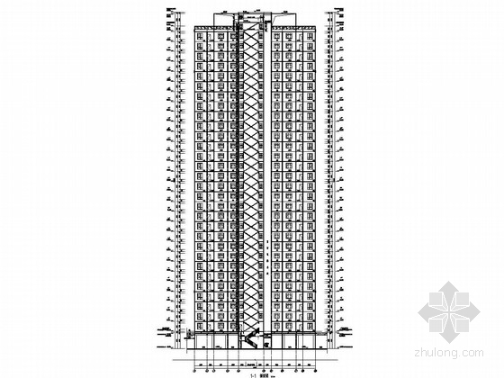 高层住宅建筑方案施工图资料下载-30层剪力墙结构高层住宅结构施工图（附带结构模型和建筑方案）