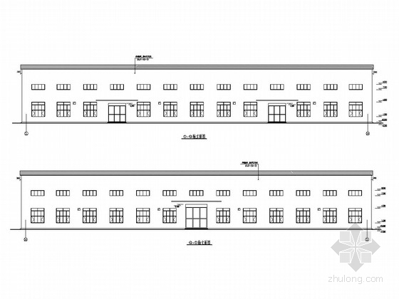 混凝土排架结构厂房施工图资料下载-一层钢筋混凝土排架结构煤矿设备维修车间结构施工图