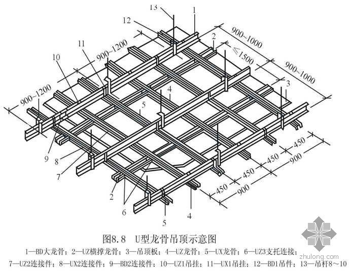 电气装饰工程施工技术资料下载-天津某学院装饰工程施工技术（PPT）