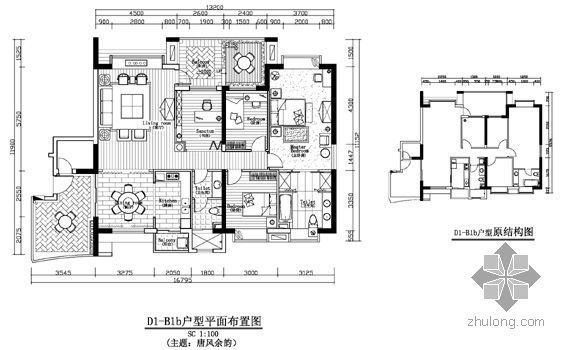 新中式四合院别墅设计图资料下载-中式古典别墅设计图赏析