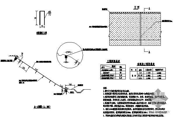 液压喷播植草资料下载-挂三维网、客土喷播及园路施工详图