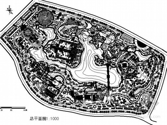 滑板主题公园施工图资料下载-[广西]某主题公园景观工程施工图