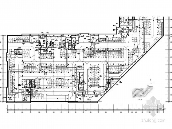 影院综合体建筑施工图资料下载-[成都]城市广场综合体空调通风设计施工图(知名设计院)