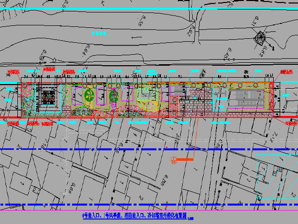 建筑垃圾填埋场施工图资料下载-[知名大院]地铁车站室外绿化施工图设计38张（含9座地铁车站）