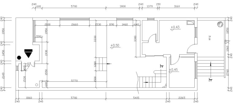 2层别墅120平方平面图资料下载-万科四季城三层别墅施工图设计
