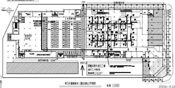 湖南电力工程图纸资料下载-某超市电力改造工程图纸