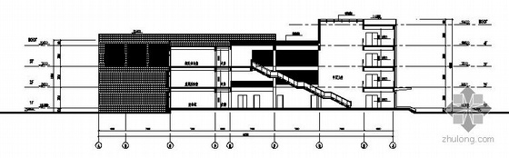 无锡惠山某学校规划区行政楼建筑结构方案图-2