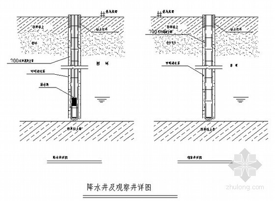 管井降水工艺流程资料下载-[江苏]框架结构办公楼地下车库管井降水方案（附计算书）