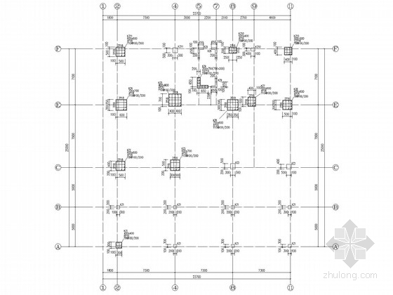 多层带地下室施工图资料下载-[南昌]带地下室框架商业住宅结构施工图