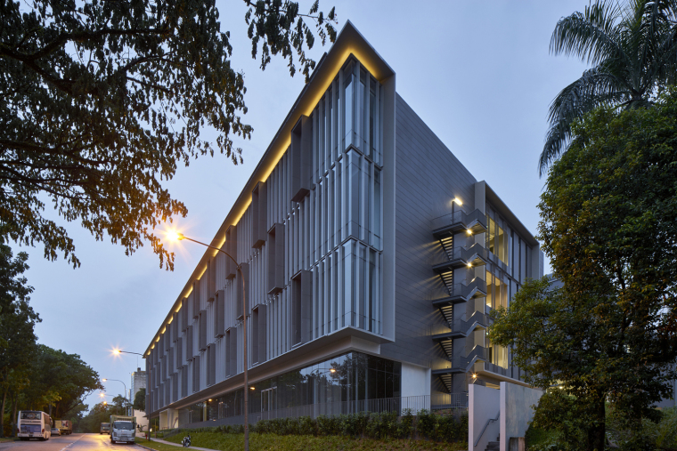 高大空间钢结构厂房照明资料下载-新加坡Tagore 8轻工业厂房