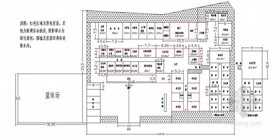 [浙江]含44米高边坡高速公路工程实施性施工组织设计287页（路桥涵隧道）-项目部平面布置图 