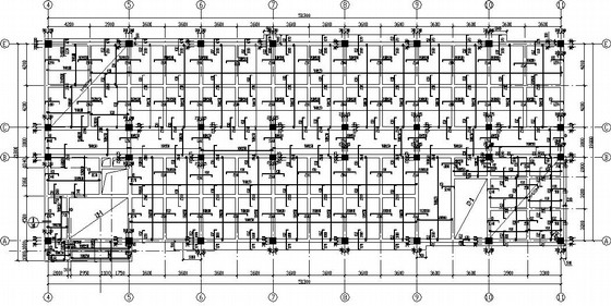 4000平框架结构综合楼全套施工图资料下载-职高实验综合楼框架结构施工图