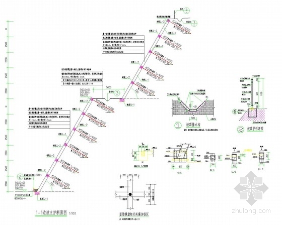 贵州边坡支护施工图资料下载-边坡岩石锚杆支护施工图