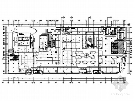 现代商场室内资料下载-[南昌]中央商务区现代化新型城市多功能商场室内装修施工图（含效果）