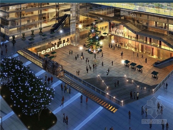 高铁站前广场楼梯资料下载-[南京]绿色生态高铁站前广场规划概念设计方案文本（知名地产）