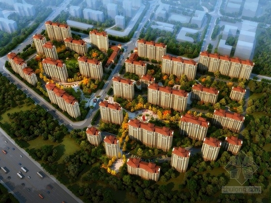 安置区住宅设计文本资料下载-[北京]现代风格住宅安置区规划设计方案文本（知名设计院）