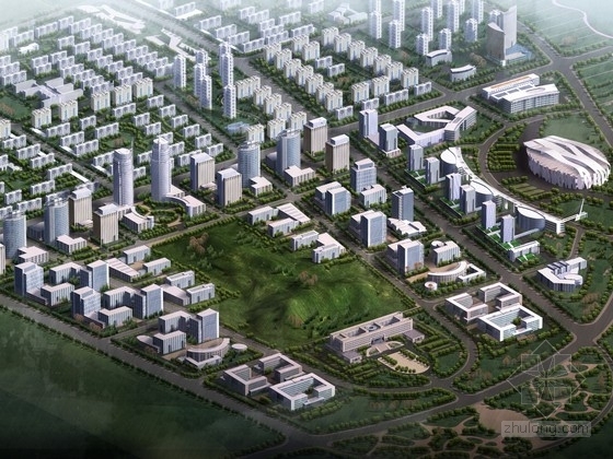 中国太湖会议中心资料下载-[山东]8层会议中心建筑设计方案文本