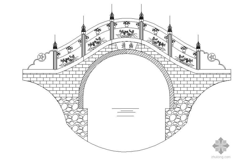石拱桥套拱施工资料下载-石拱桥施工详图