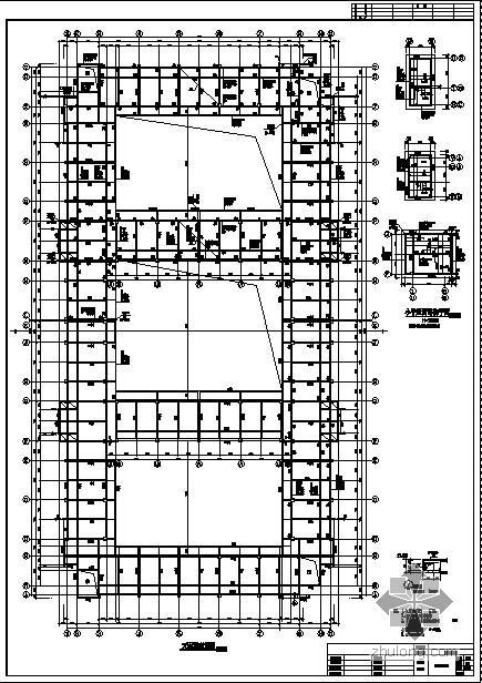 广东职工宿舍楼平面图资料下载-广东某技术学院宿舍楼竣工图