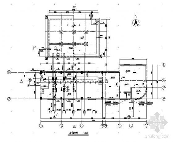 水泵安装图CAD资料下载-某送水泵房施工图