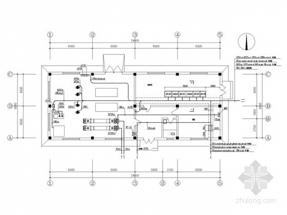 污水处理间施工图资料下载-某大型污水处理厂电气施工图纸