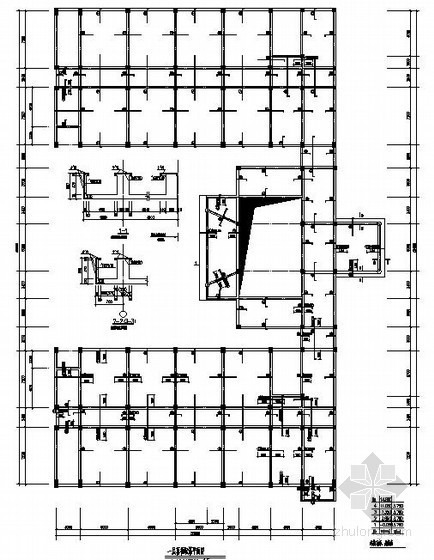 3层小学施工图资料下载-[锦州]框架结构小学结构施工图（四层 载体桩）