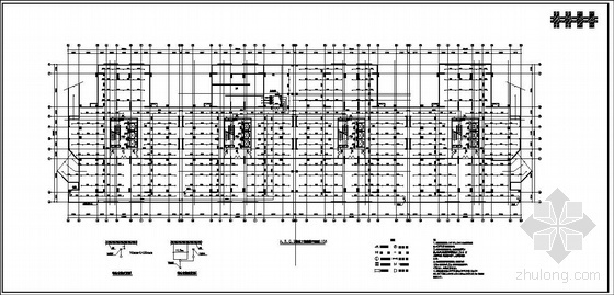 高层商住楼案例资料下载-某高层商住楼消防图